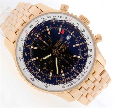 breitling women watch rose and gold|breitling navitimer gold price.